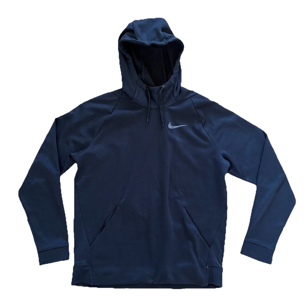 Nike Hoodie Mens Medium Dri-FIT Pullover Athletic Sweatshirt 932022-010